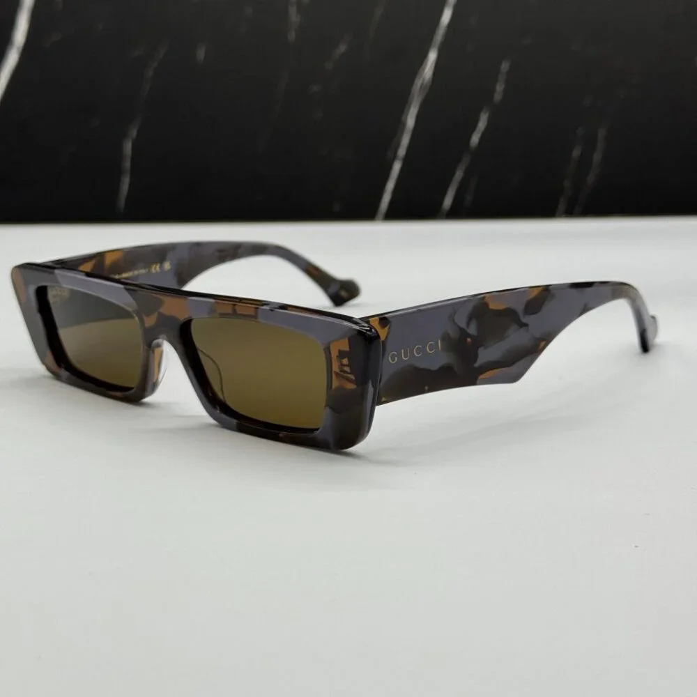 NEW GG1331S 006 GUCCI SUNGLASSES GREY HAVANA BROWN UNISEX EYEWEAR GUCCI